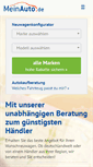 Mobile Screenshot of meinauto.de